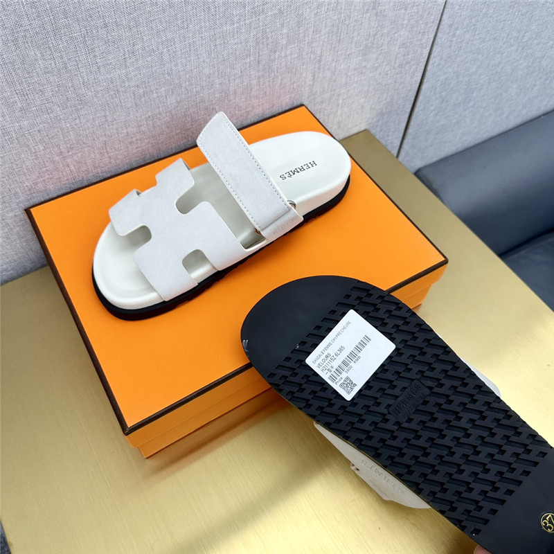 Hermès roll cake hair uncle slippers