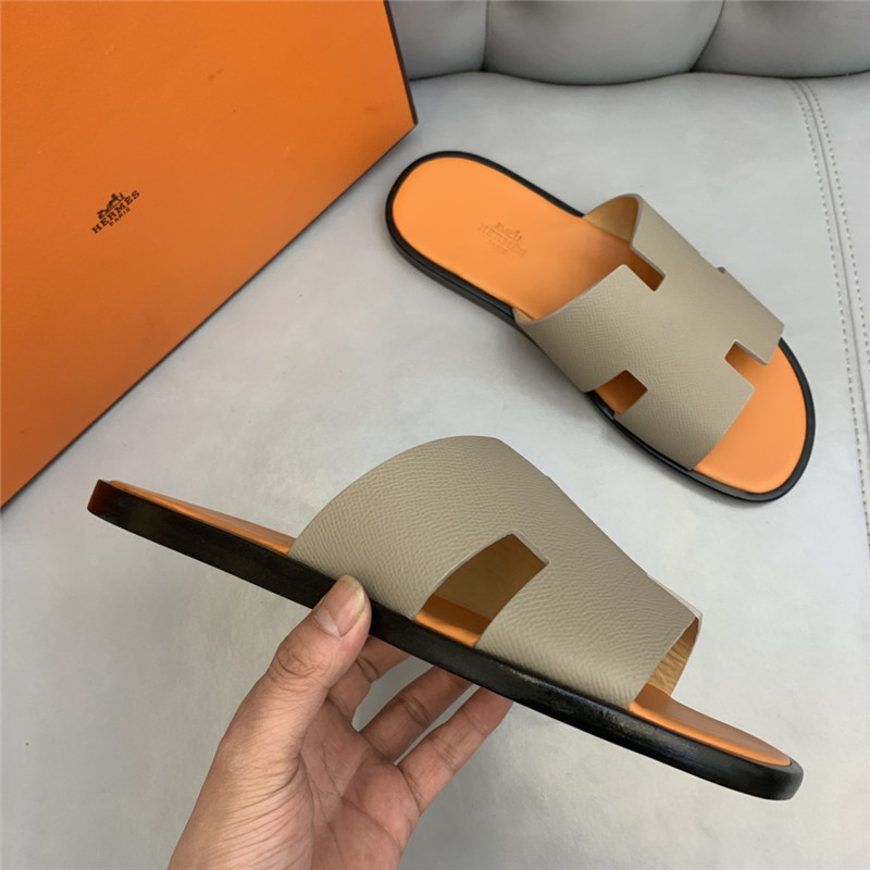 hermes H men s slippers