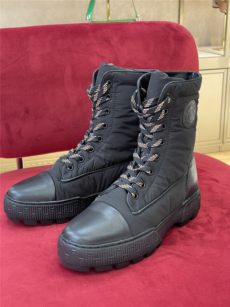 hermes down sports ankle boots