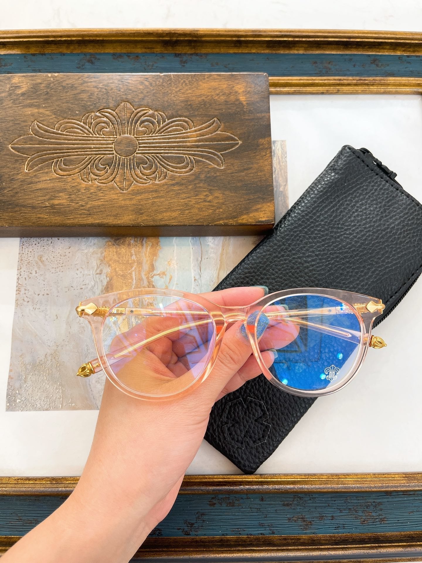 Chrome hearts eyewear/glasses