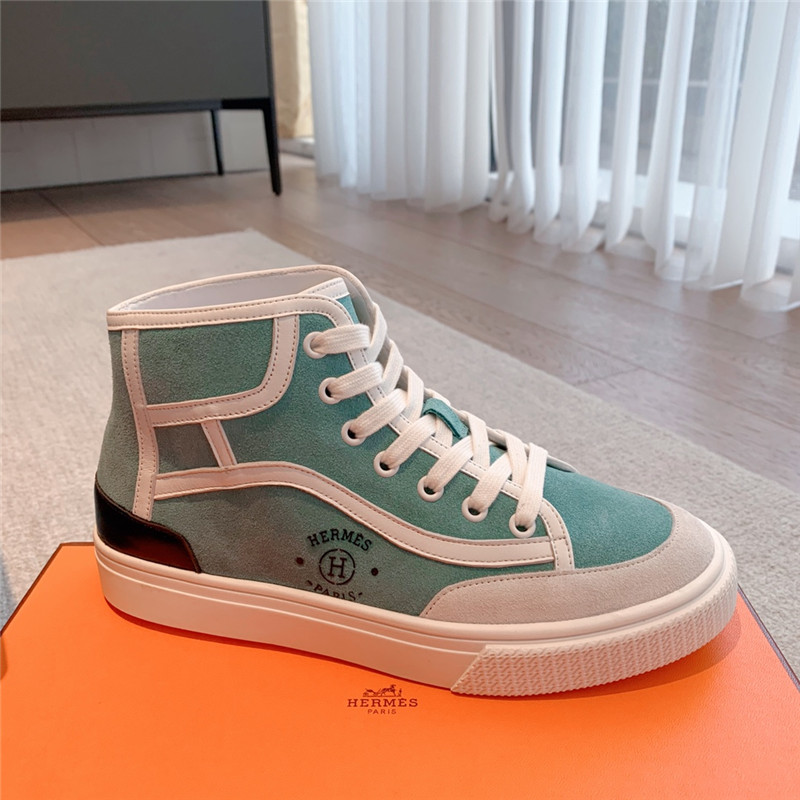 Hermès British retro casual shoes