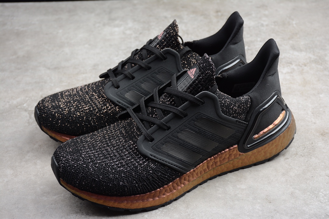Adidas UltraBoost 20 Black Signal Pink FV8340