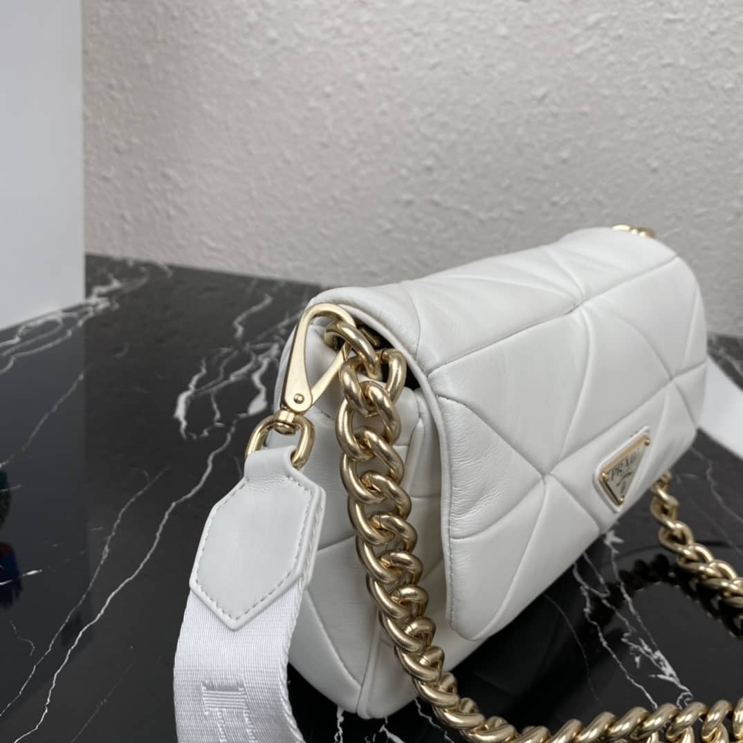 Prada System Nappa Leather Patchwork Replica Bag