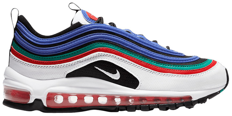 Air Max 97 GS  White Multi  CW7013-100