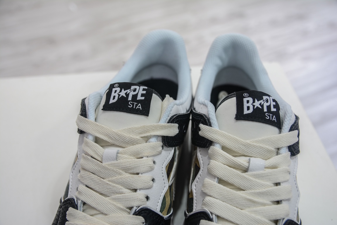 A Bathing Ape Bape SK8 Sta Black Camo