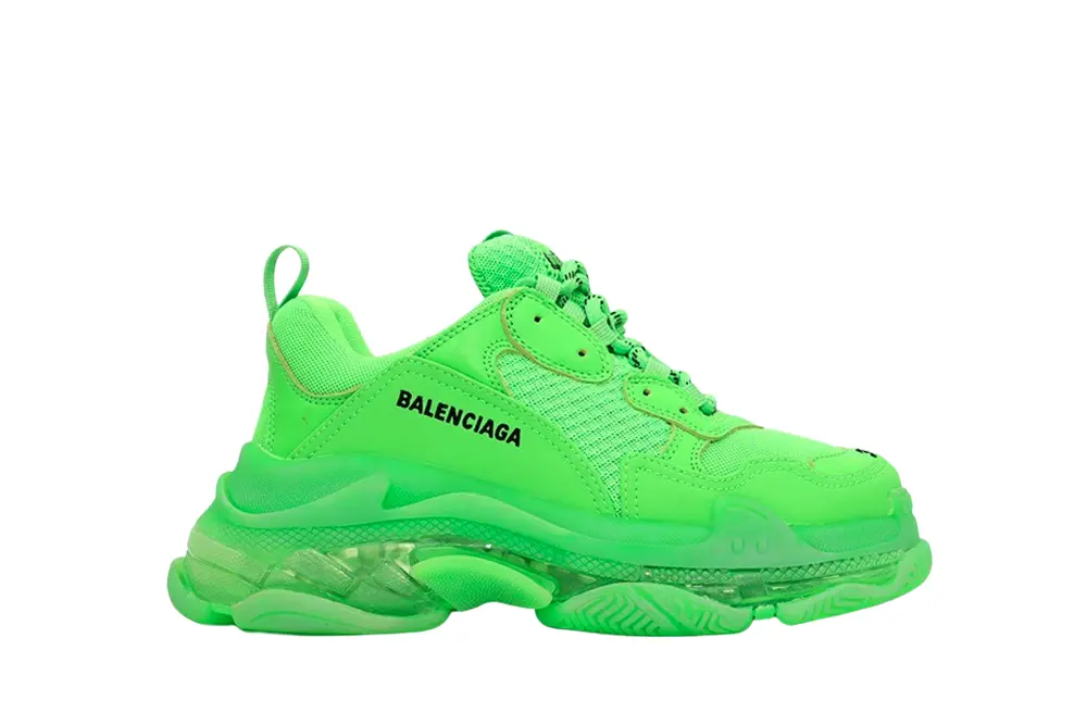 BALENCIAGA TRIPLE S GREEN REPLICA