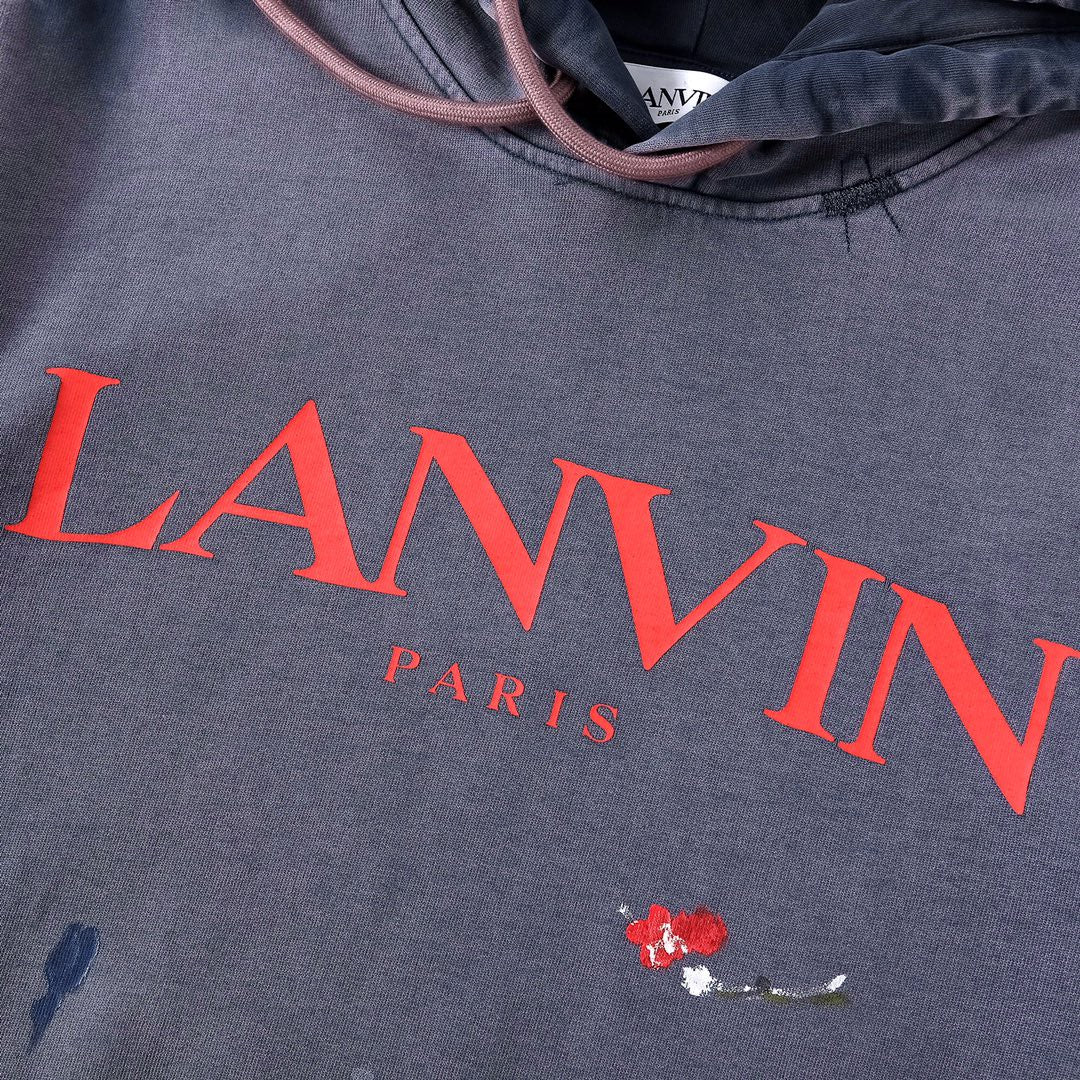 LOGO HOODIE LANVIN X GALLERY DEPT Replica.