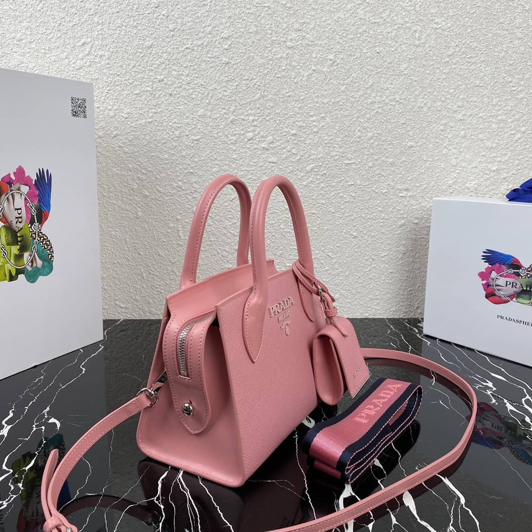 Prada Saffiano Leather Monochrome Replica Bag