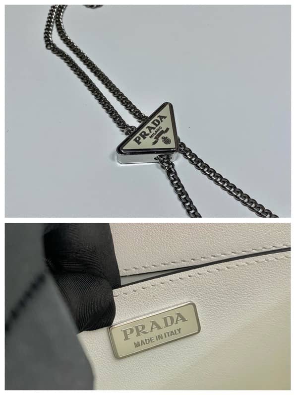Prada Brushed Leather Replica Shoulder Bag