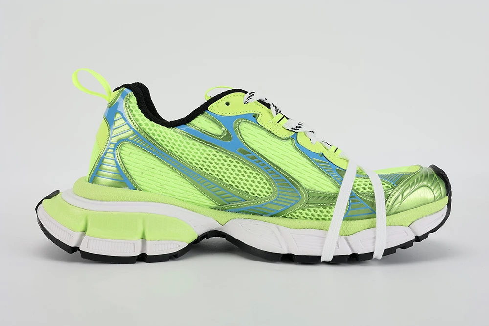 Balenciaga Men s Green 3xl Low-top Sneakers