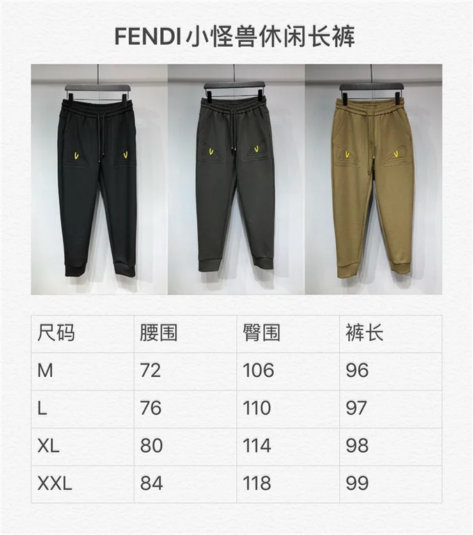 2021SS Fendi Pants