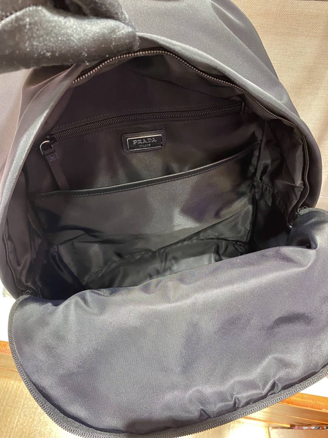 Prada Backpack Dupe Tessuto Zainetto Nylon Leather