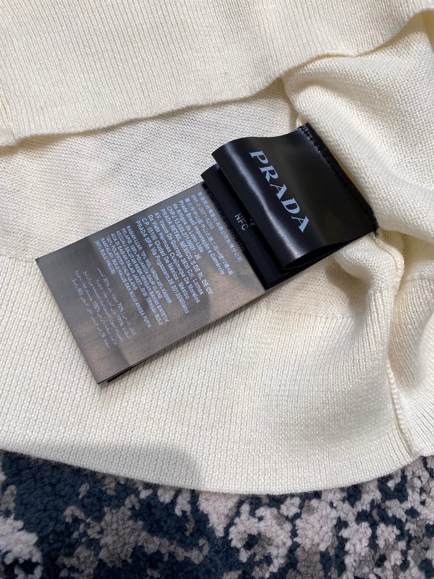 Prada Short Sleeve Sweater