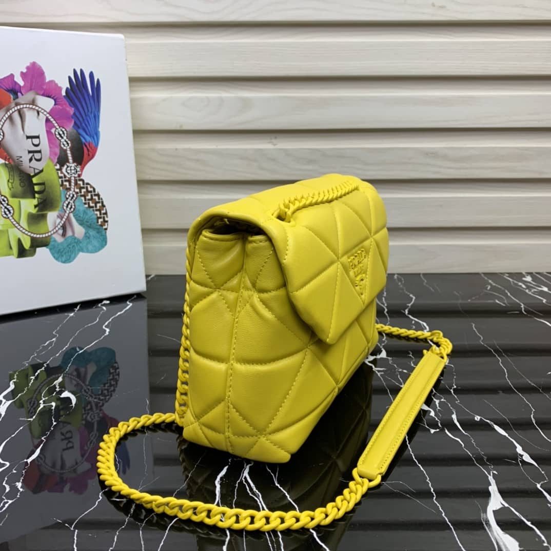 Replica Pradas Small Nappa Leather Spectrum Bag