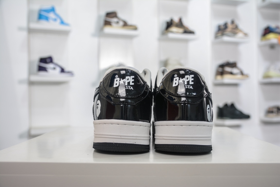 A Bathing Ape Bape Sta Low Black