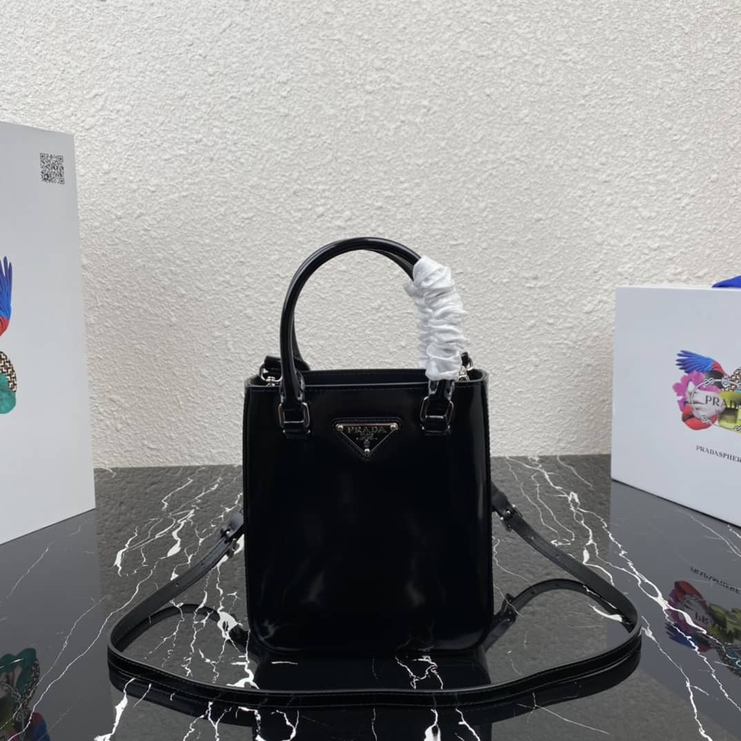 Prada Raffia Tote Dupe Small Brushed Leather Replica Tote