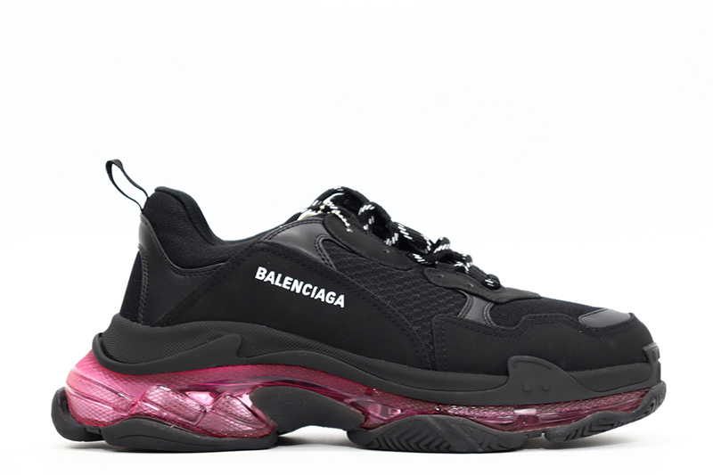 Balenciaga Triple S   Black purple Replica