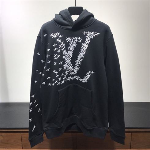 LOUIS VUITTON Dupe PLANES PRINTED HOODIE   LVH020-Replica