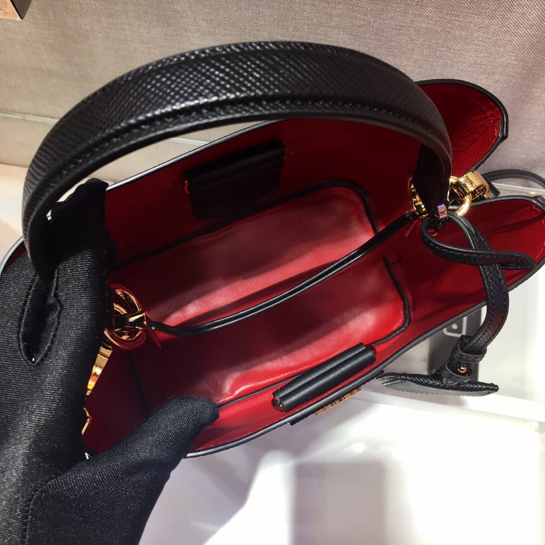 Prada Replica Double Bucket Bag