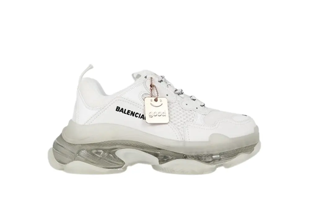 BALENCIAGA WHITE TRIPLE S SNEAKER REPLICA