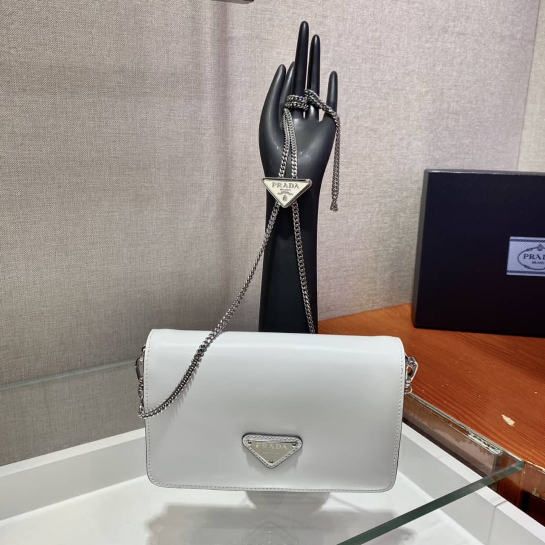 Prada Replica Leather Shoulder Bag