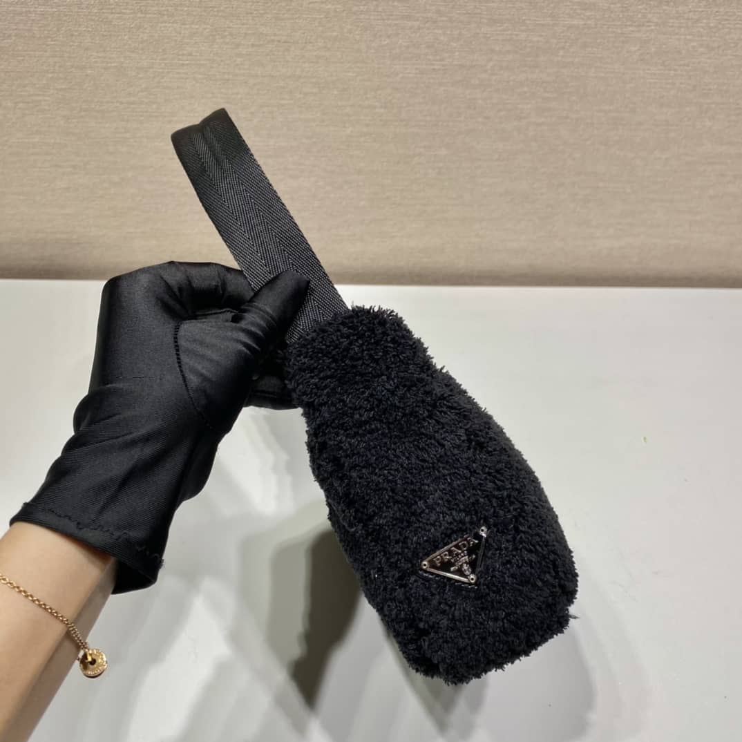 Prada Satin Re-Edition 2000 Crystal Mini Hobo