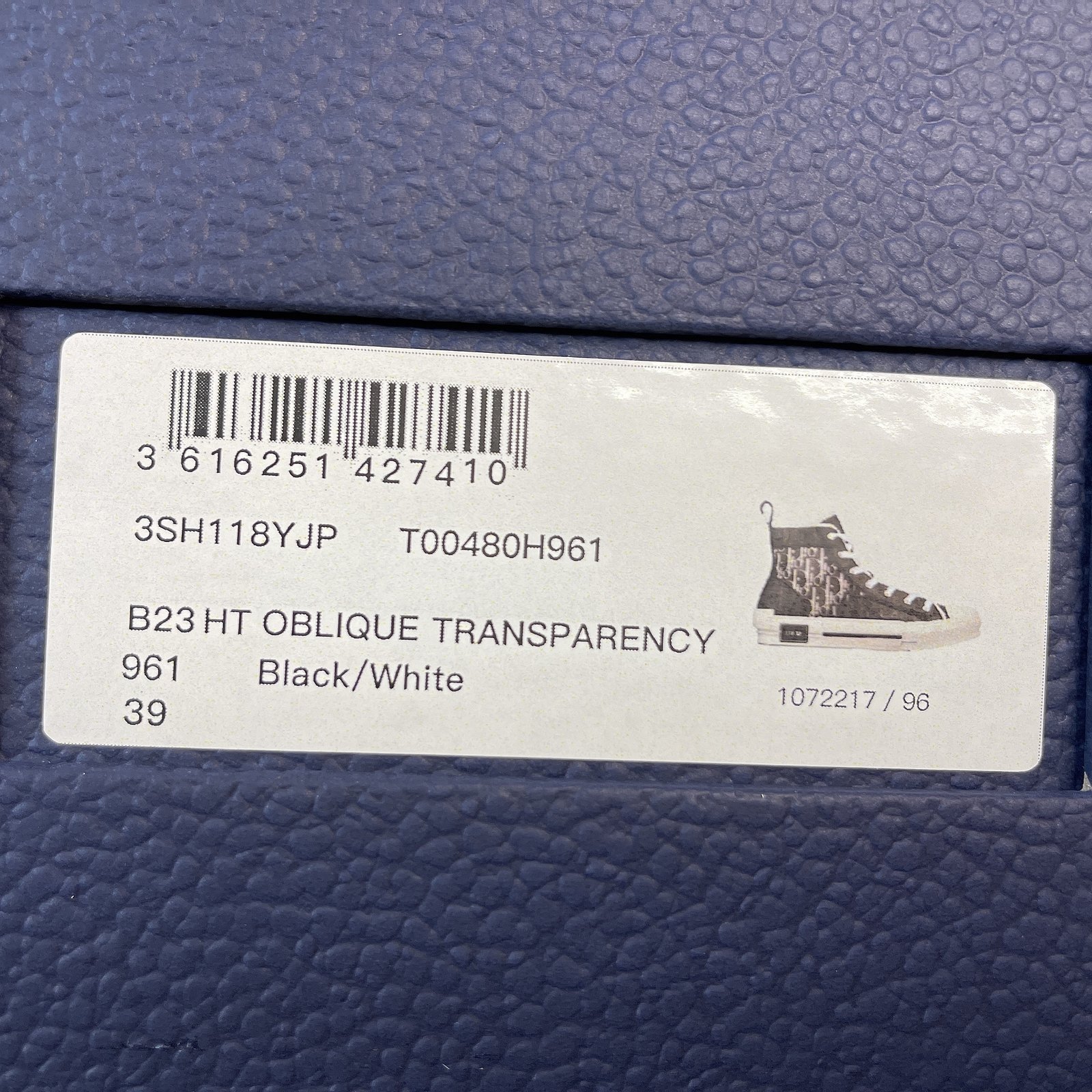 Dior B23 High Top Sneaker 19