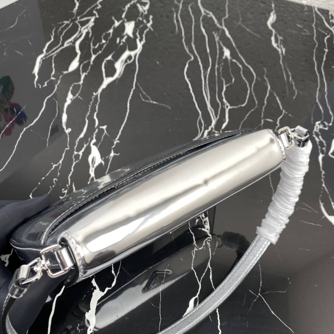 Prada Cleo Bag Dupe Brushed Leather Flap Replica Shoulder Bag