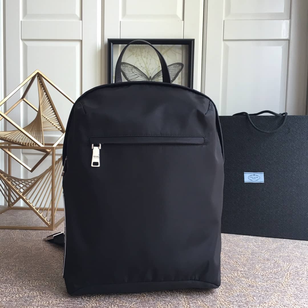 Prada Backpack Dupe Nylon Tessuto Palme Zaino