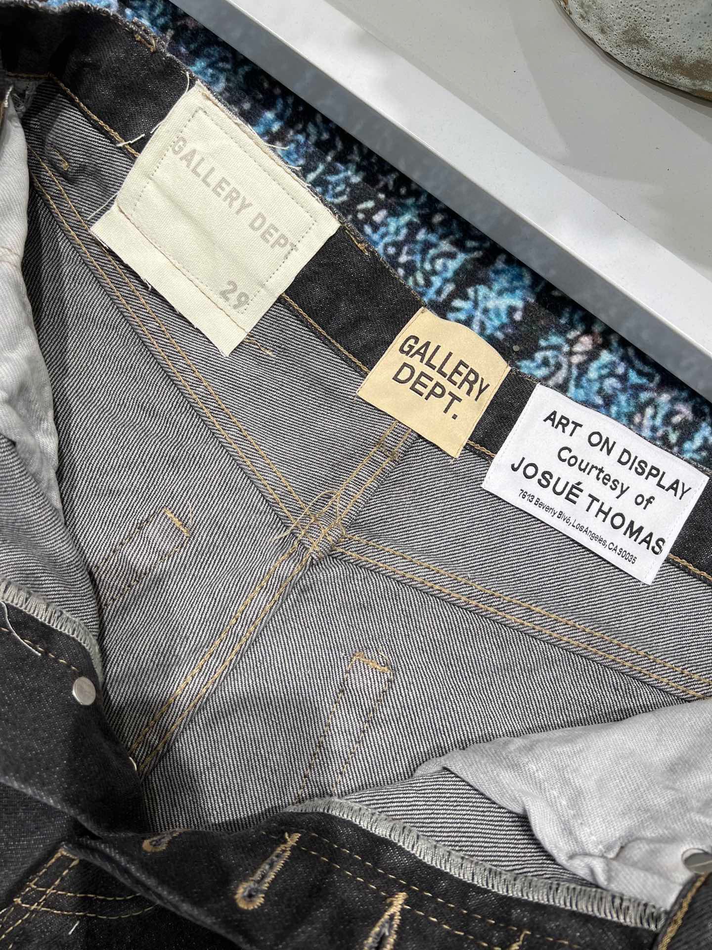 Gallery Dept Replica “Black” Denim