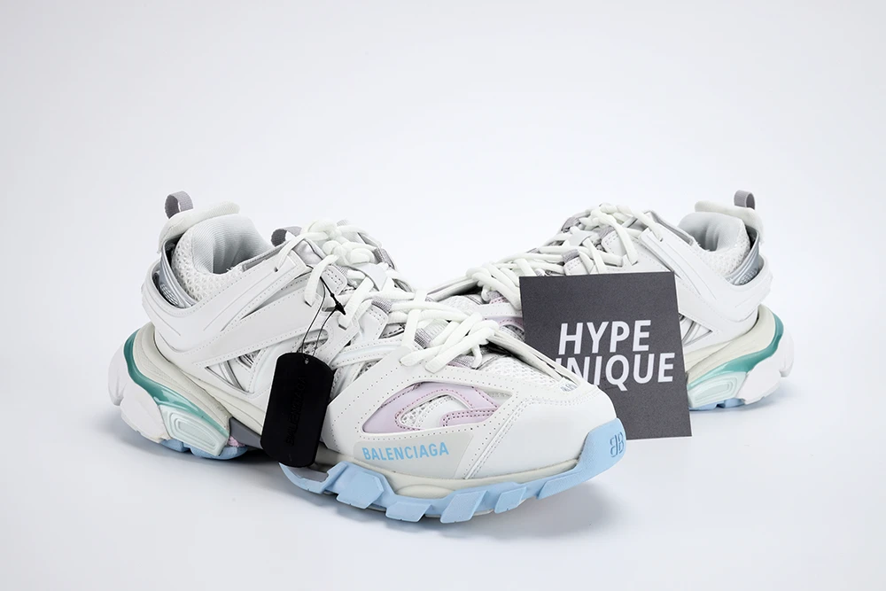 BALENCIAGA TRIPLE-S WHITE ICE BLUE