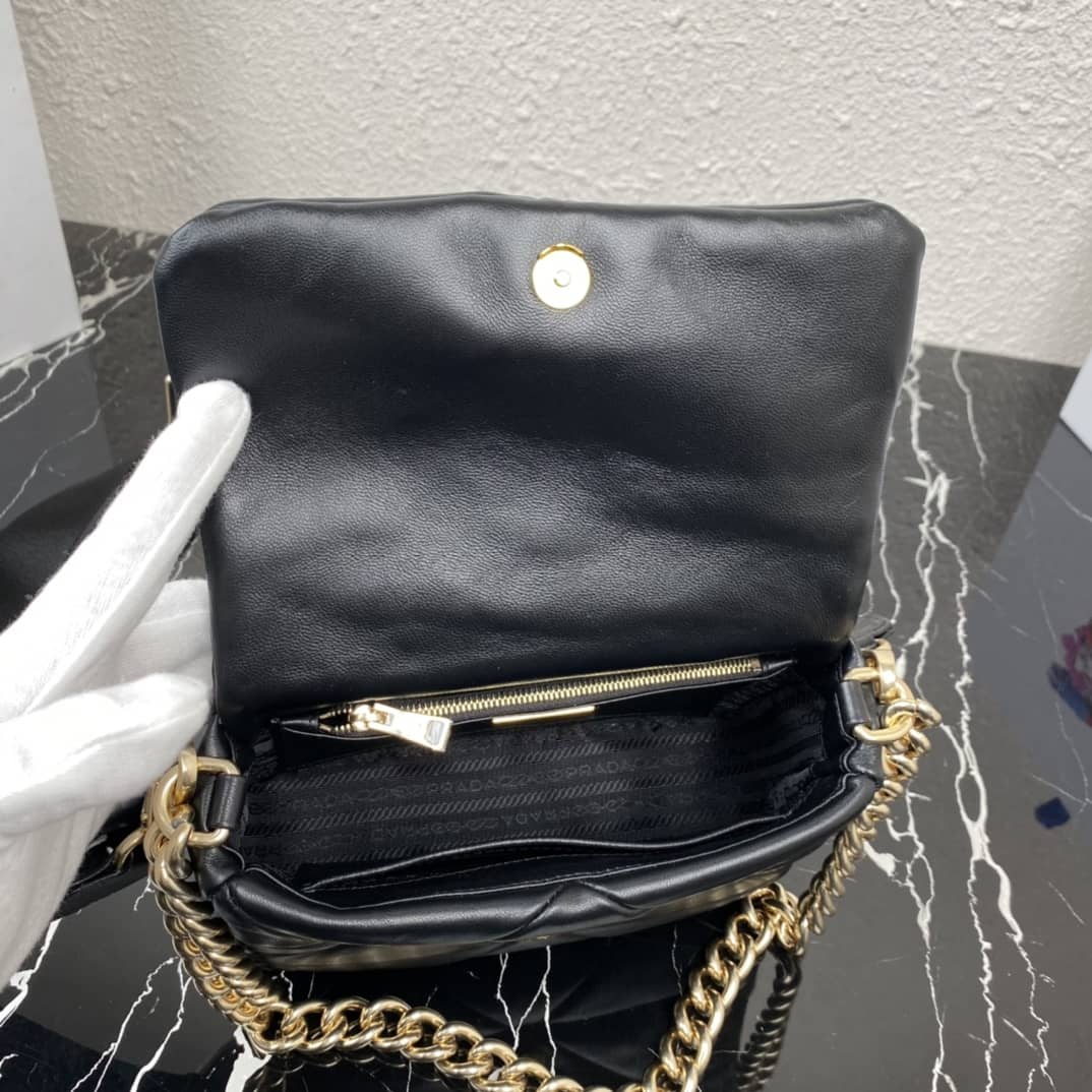 Prada System Nappa Leather Patchwork Replica Bag