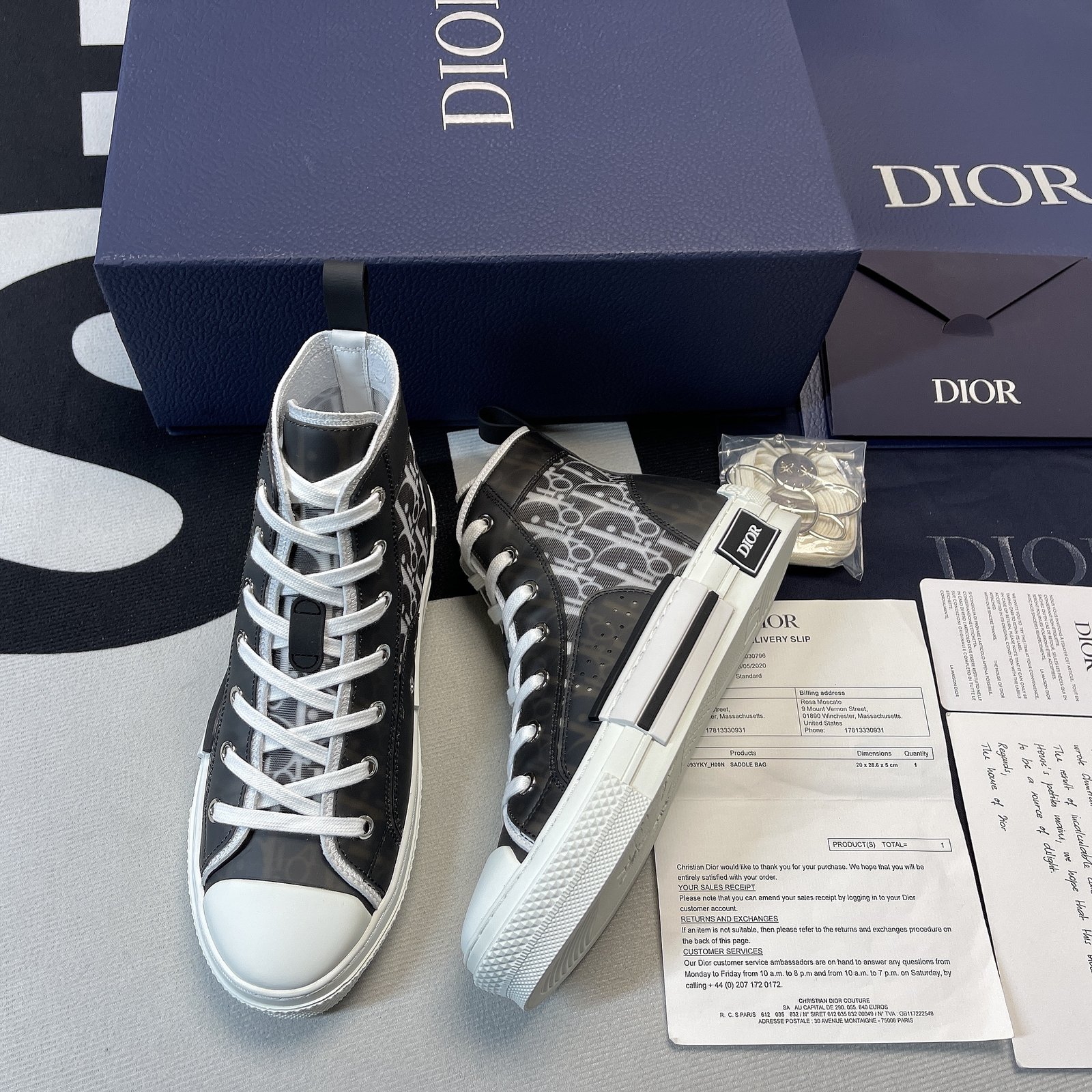 Dior B23 High Top Sneaker 19
