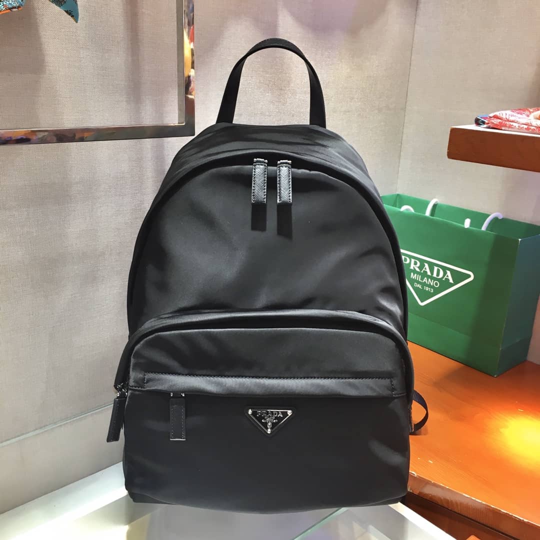 Prada Backpack Dupe Tessuto Zainetto Nylon Leather