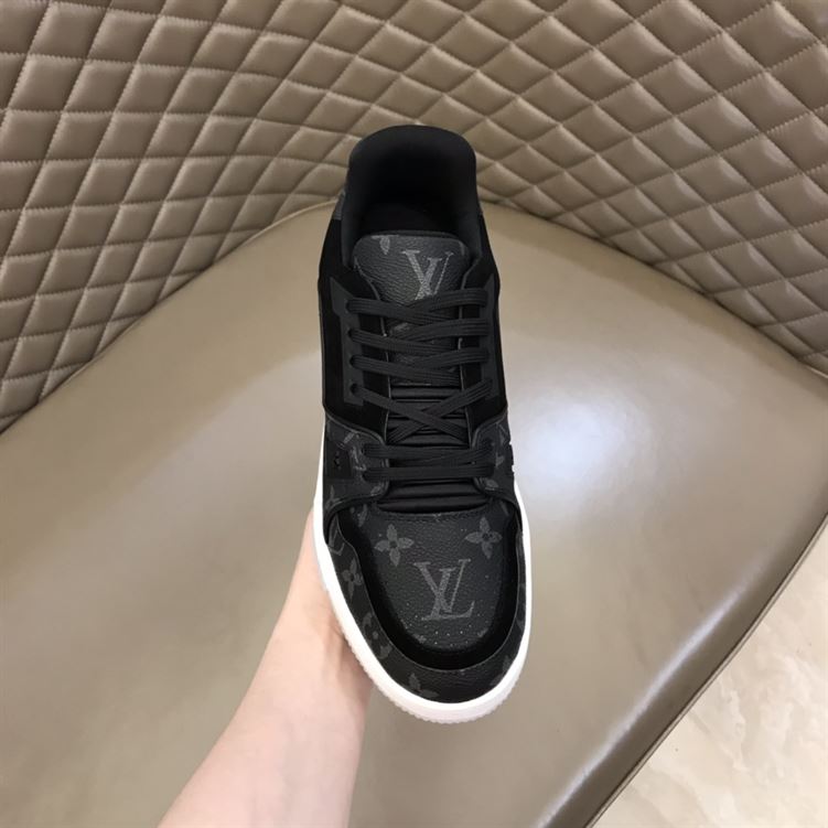 LOUIS VUITTON TRAINER BLACK MONOGRAM   LVS013