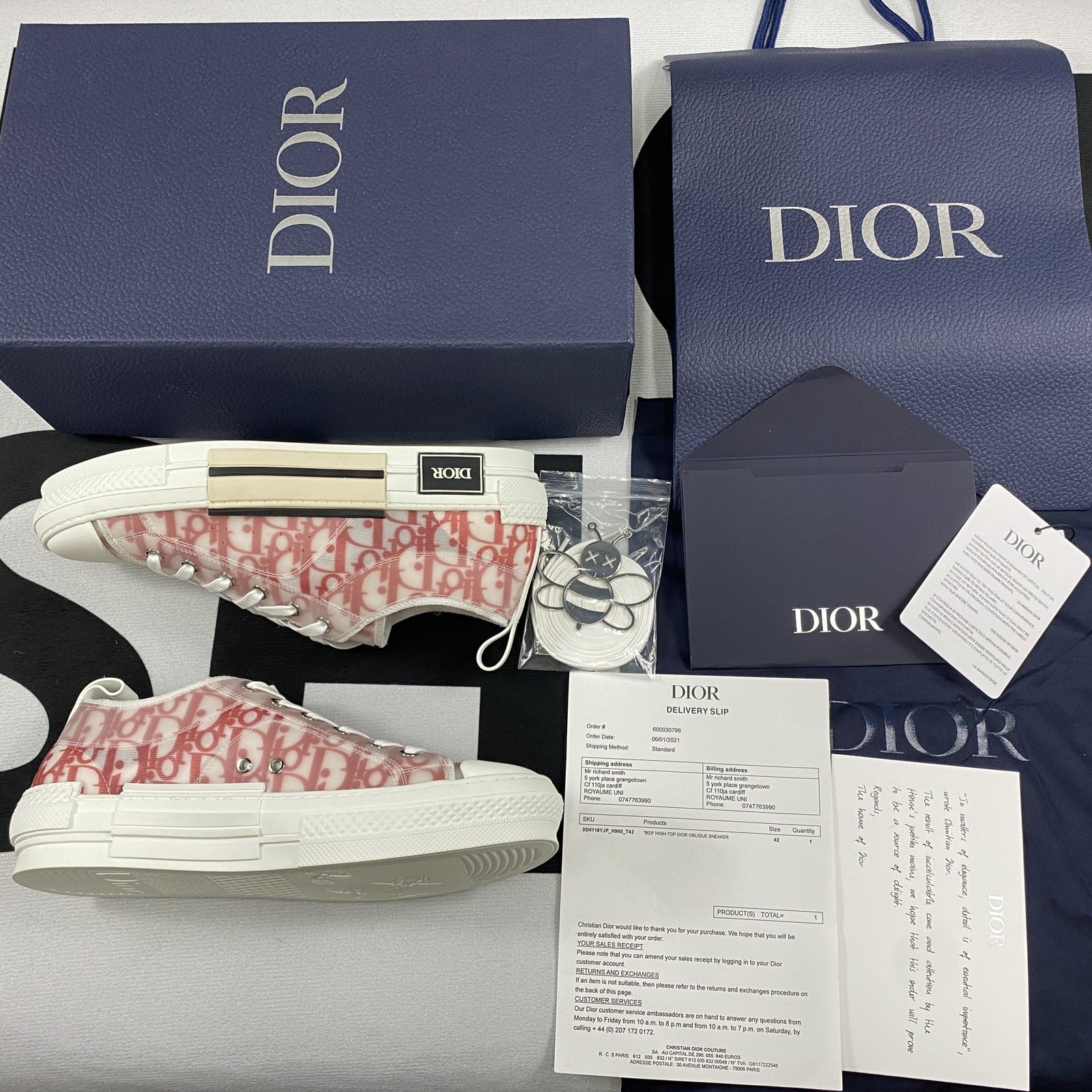 Dior B23 High Top Sneaker 2