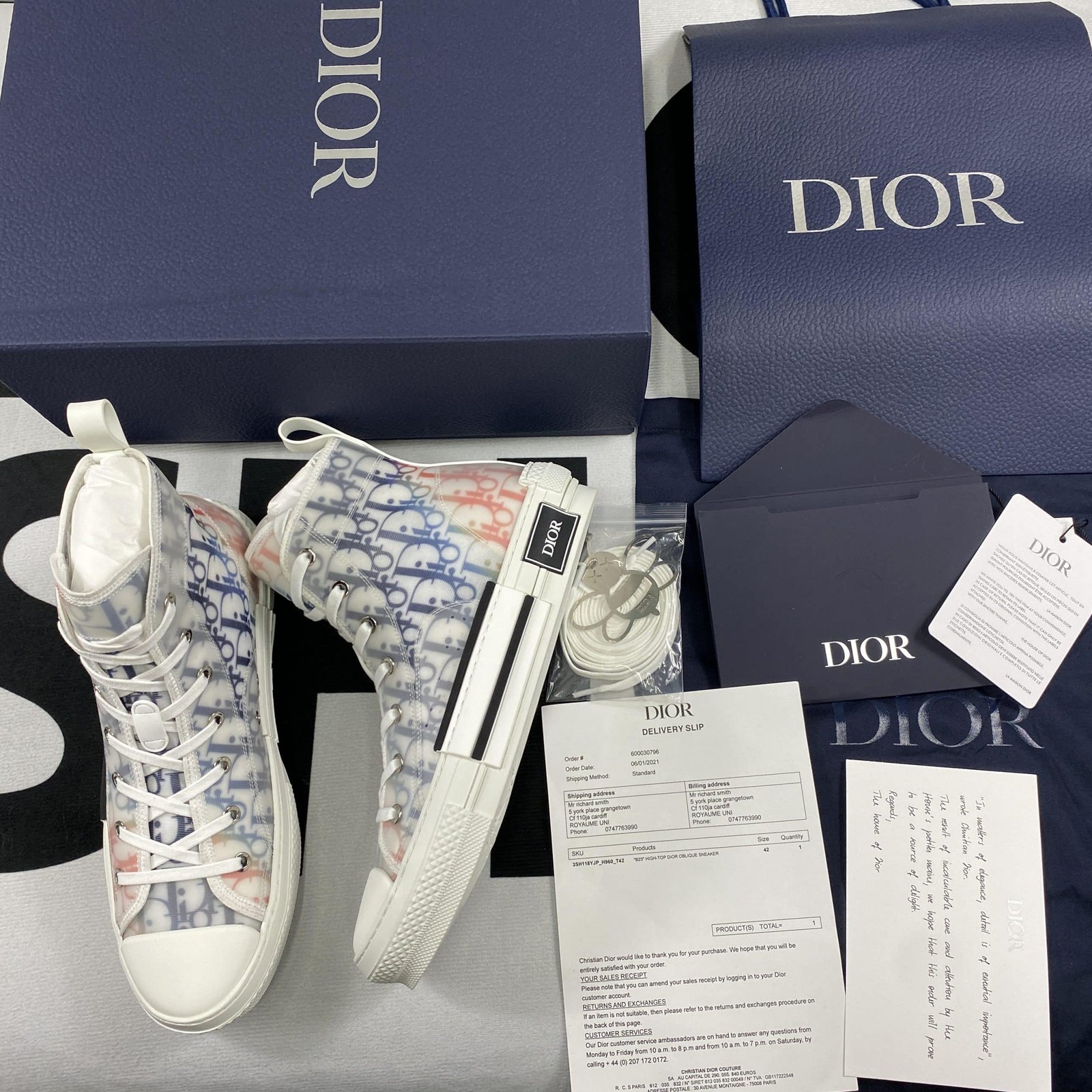 Dior B23 High Top Sneaker 14