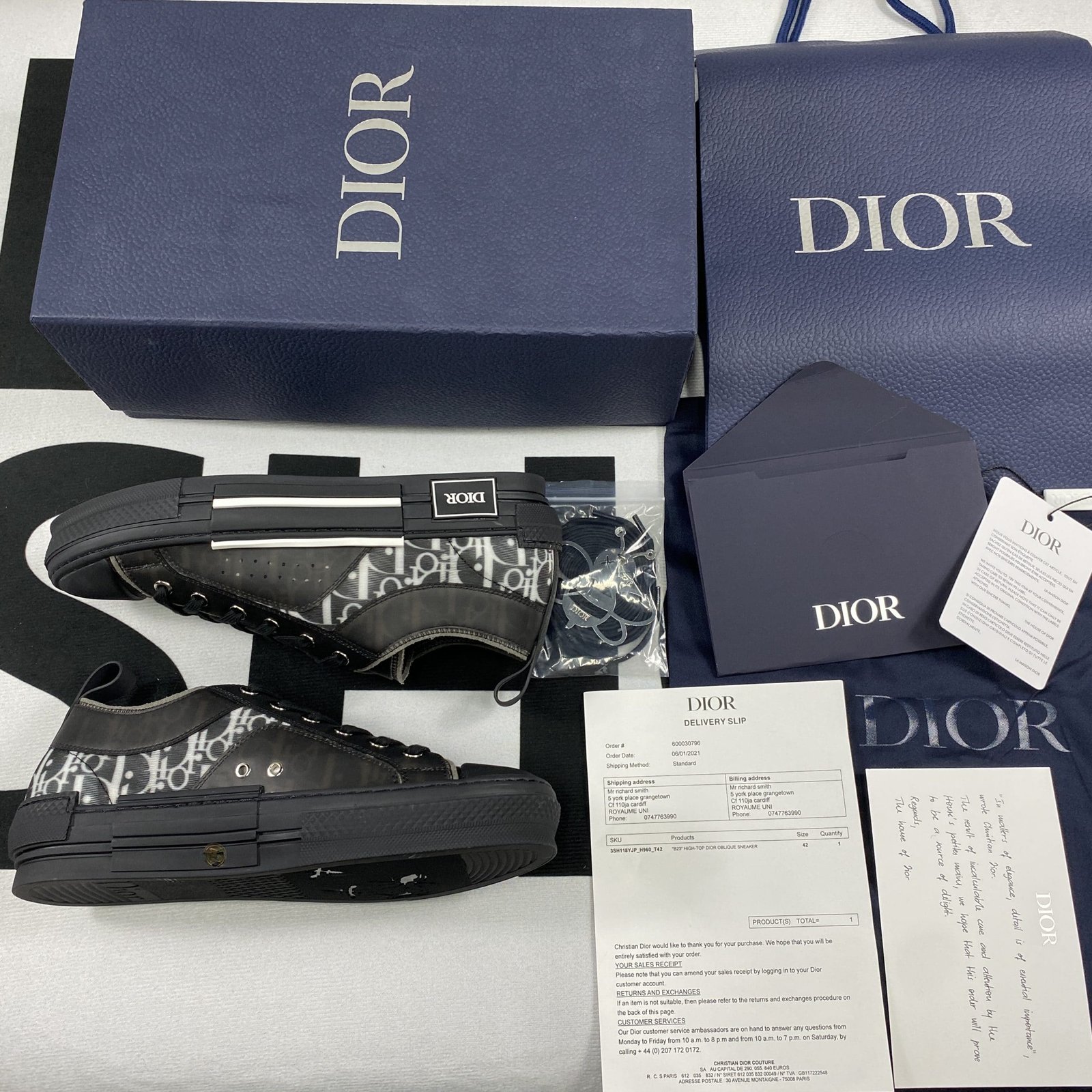 Dior B23 High Top Sneaker 3