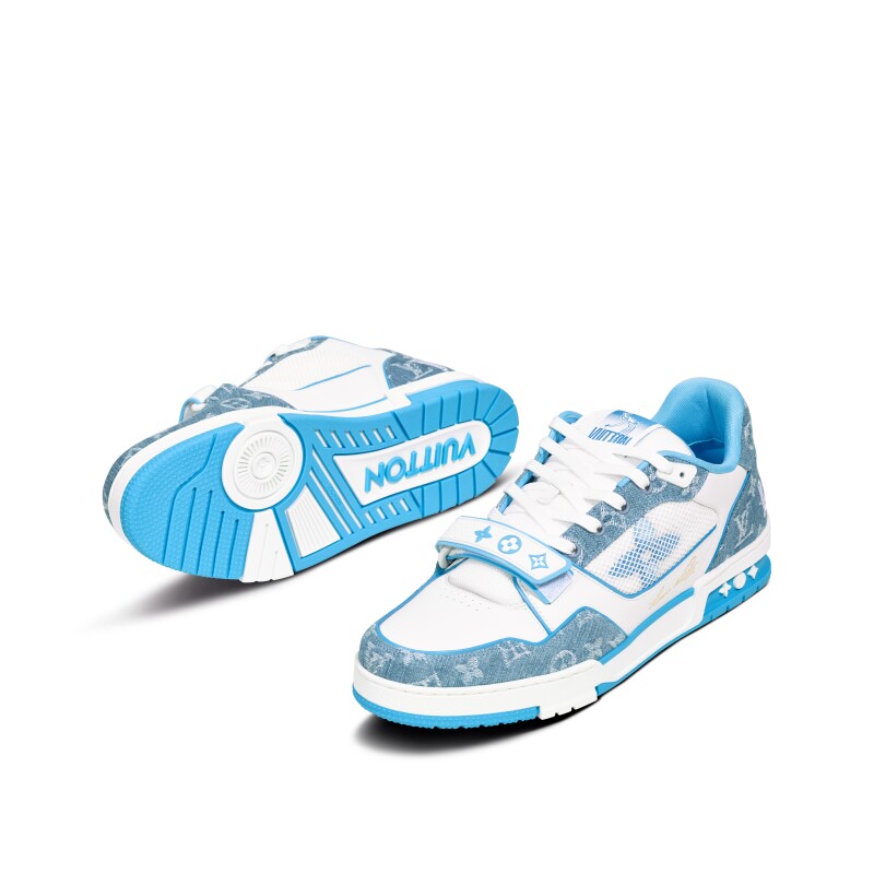 LOUIS VUITTON TRAINER MONOGRAM DENIM   LVS015