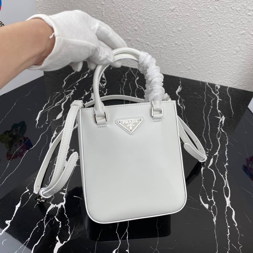 Prada Raffia Tote Dupe Small Brushed Leather Replica Tote