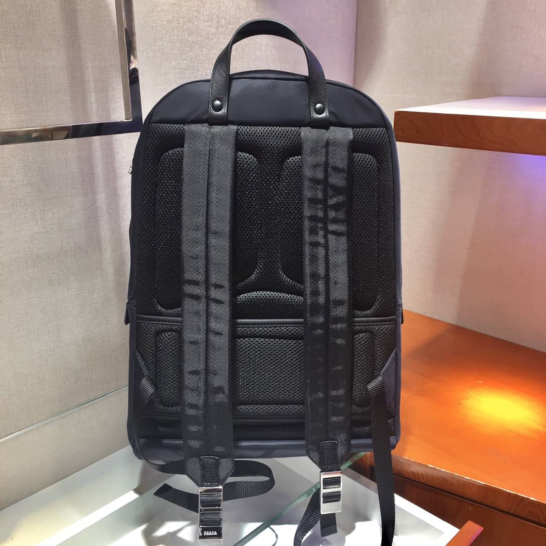 Prada Backpack Dupe Nylon Saffiano Leather