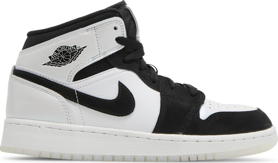 Air Jordan 1 Mid SE GS  Diamond  DN4321-100