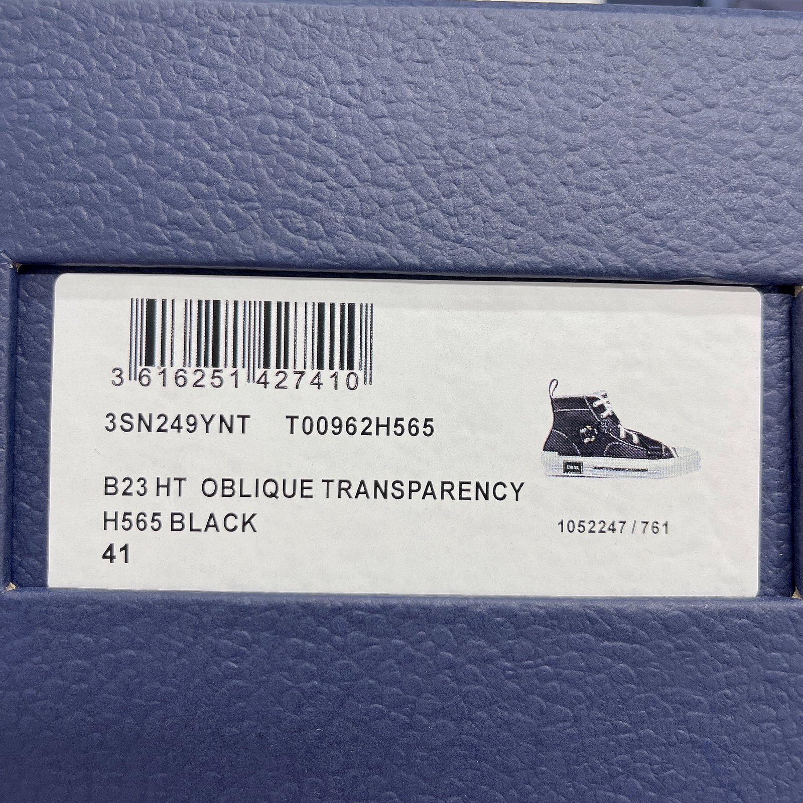 Dior B23 High Top Sneaker 12