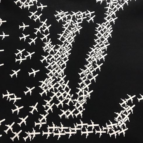 LOUIS VUITTON Dupe PLANES PRINTED HOODIE   LVH020-Replica
