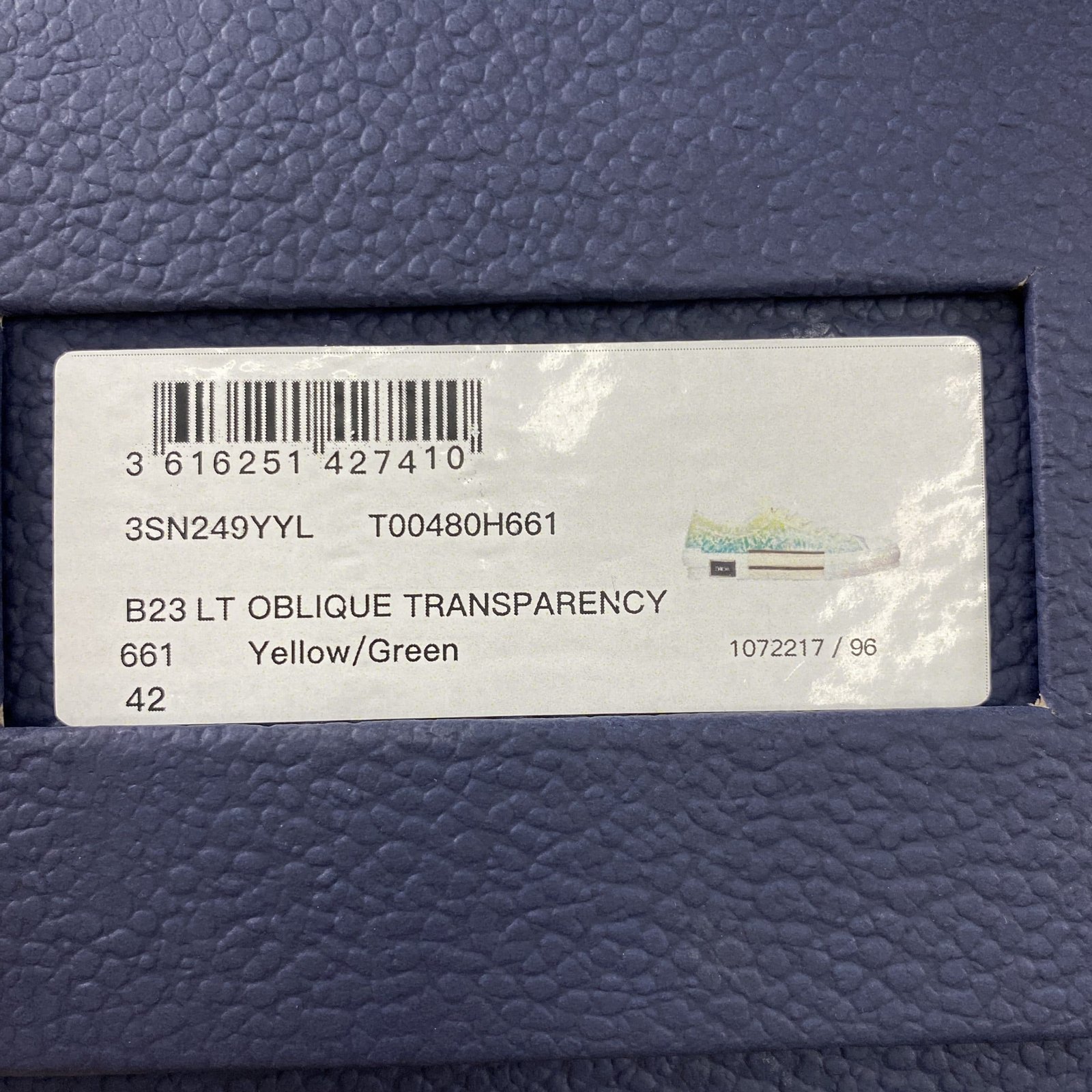 Dior B23 High Top Sneaker 7