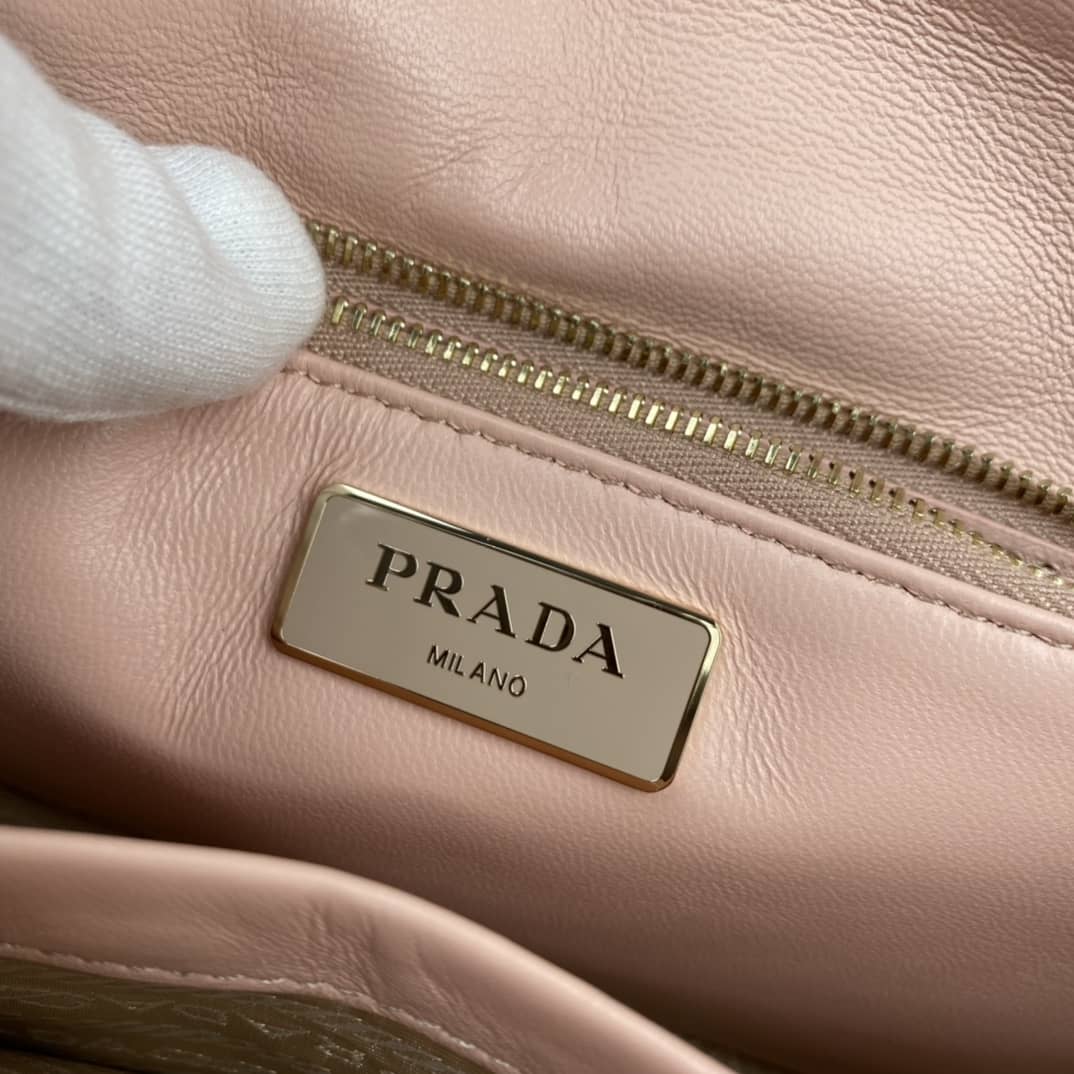 Prada System Nappa Leather Patchwork Replica Bag