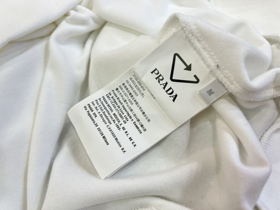 Prada Short Sleeve Sweatshirt