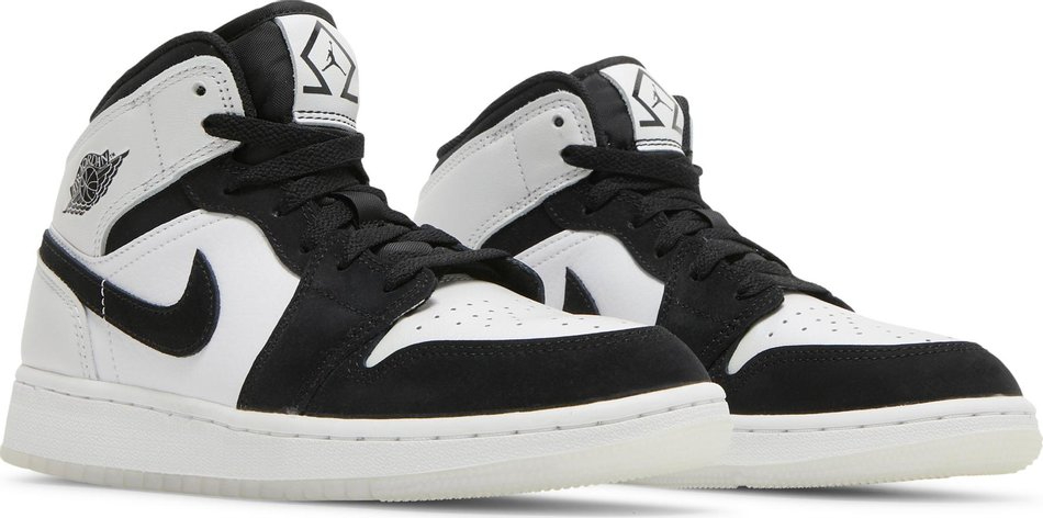 Air Jordan 1 Mid SE GS  Diamond  DN4321-100