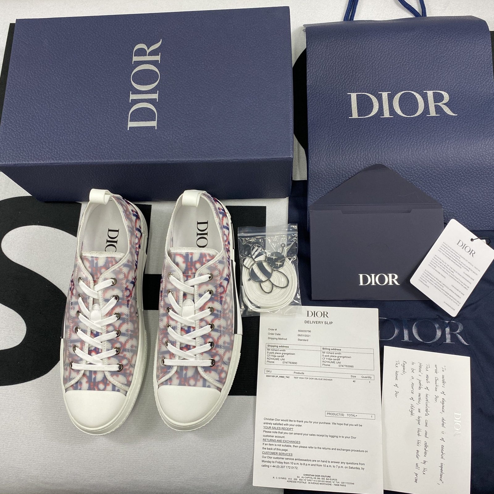 Dior B23 High Top Sneaker 1