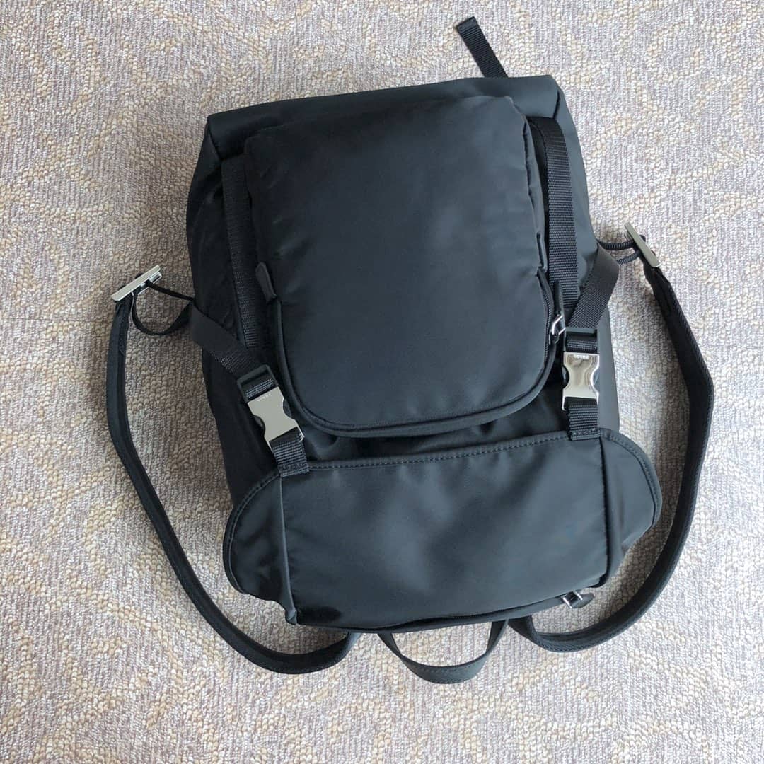 Prada Backpack Dupe Nylon Leather Replica